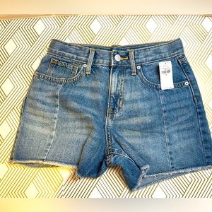 NWT GIRLS DEMIN SHORTS SZ 12